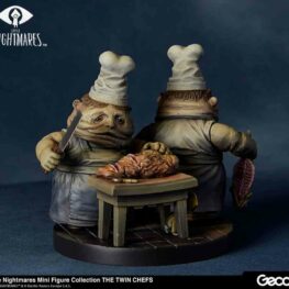 Little Nightmares statues Mini Figure PVC The Twin Chefs 7