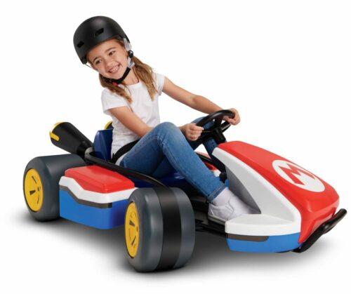 Mario Kart 24V Ride-On Racer Vehicle 1/1 Mario's Kart Veicoli Super Mario JAKKS PACIFIC