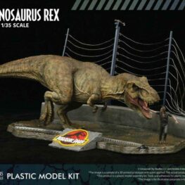 Jurassic Model Kit Park Tyrannosaurus Rex 1/35 Scale X-PLUS