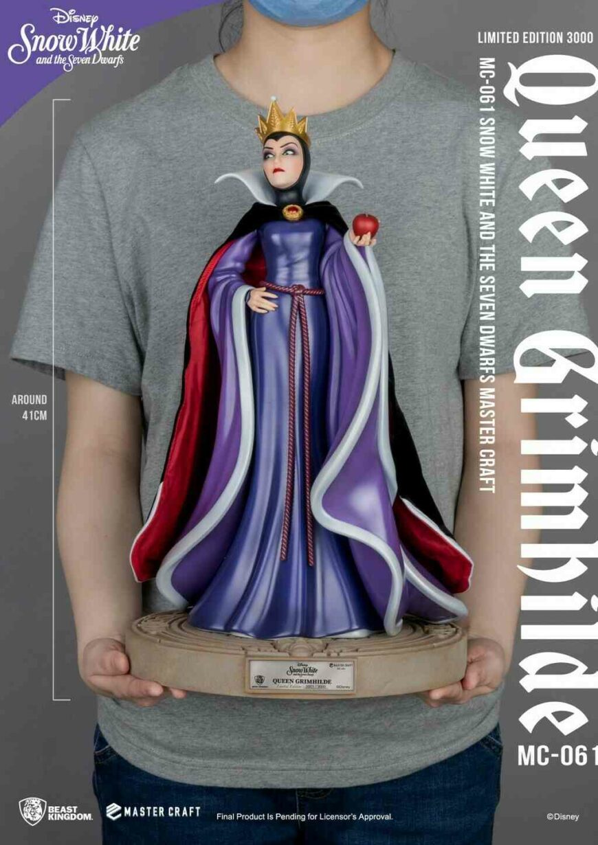 Biancaneve Queen Grimhilde Master Craft Statue Beast Kingdom Disney. Una nuova aggiunta alla serie Biancaneve: la statua della "Regina Malvagia".