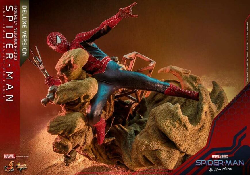 Spider-Man Hot Toys No Way Home Friendly Neighborhood Dx