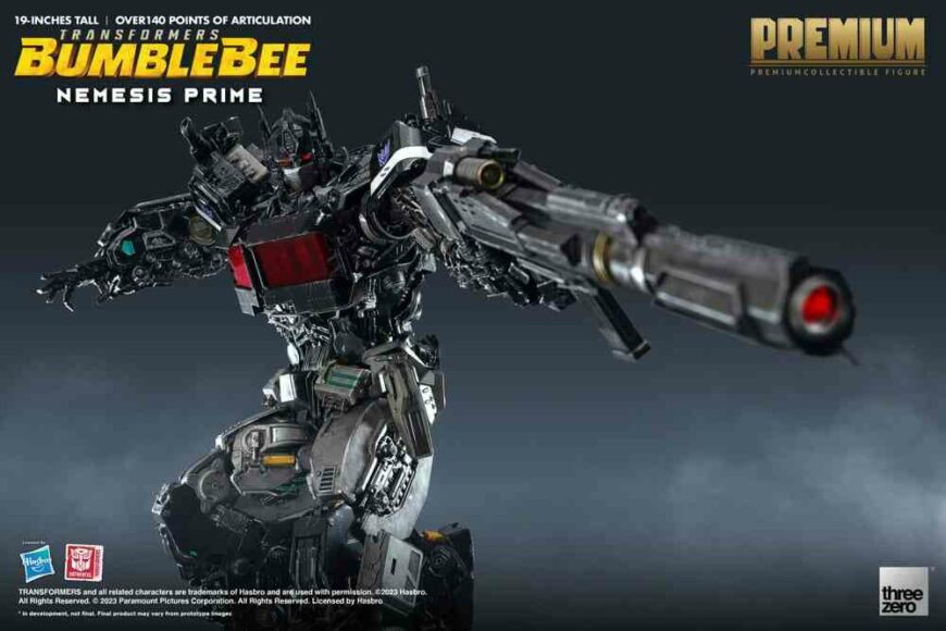 Transformers THREEZERO Bumblebee Figure Nemesis Prime