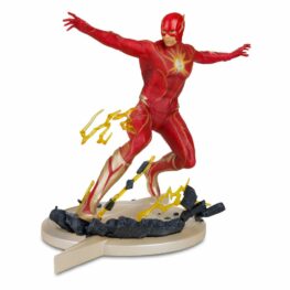 The Flash Statue The Flash (Ezra Miller) 25 CmStatue DC Comics DC Direct, Based on the costume from The Flash movie, Made of Cold Cast Resin.