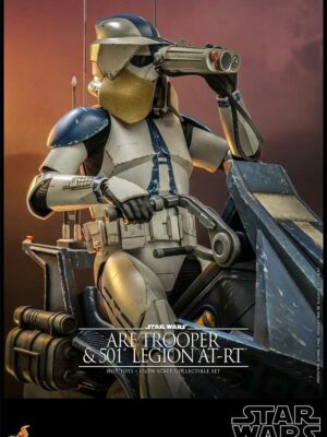 TMS091 Star Wars ARF Trooper & 501st Legion AT-RT Hot Toys. Questo set collezionabile si distinguerà sicuramente nella tua collezione di cloni.