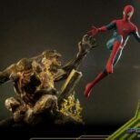 The Amazing Spider-Man 2 Hot Toys Spider-Man Lizard Diorama