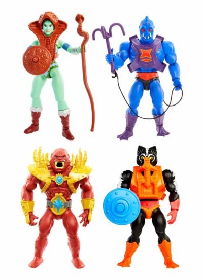 Masters of the Universe Origins Action Figures 14 cm Wave 6 Assortment (4) MATTEL. Each figure stands approx. 14 cm tall and comes with a blister.