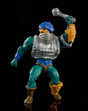Man-At-Arms Masters of the Universe Origins Mattel Serpent Claw. It stands approx. 14 cm tall and comes with accessories in a blister card packaging.