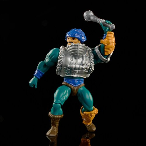 Man-At-Arms Masters of the Universe Origins Mattel Serpent Claw. It stands approx. 14 cm tall and comes with accessories in a blister card packaging.