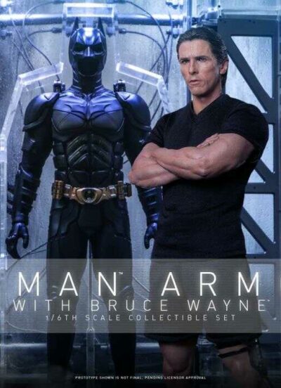 The Dark Knight Rises MMS702 Batman Armory with Bruce Wayne