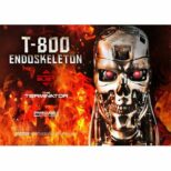 Terminator Bust 1/2 T-800 Endoskeleton Head Prime 1 Studio