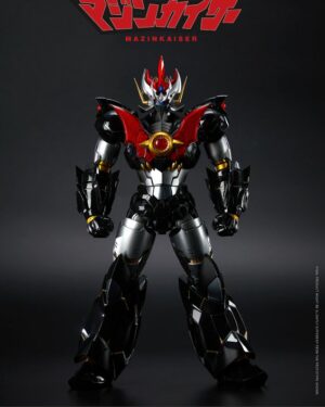 Mazinkaiser Blitzway Carbotix Mazinkaiser is the newest entry in the Carbotix line-up Huge figure, 38 cm in size, full actionMade by ABS, PVC and die-cast.