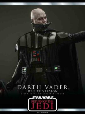 Il ritorno dello Jedi Darth Vader Deluxe Version Hot Toys Star Wars. Commemora il 40° anniversario di Star Wars: Il ritorno dello Jedi.