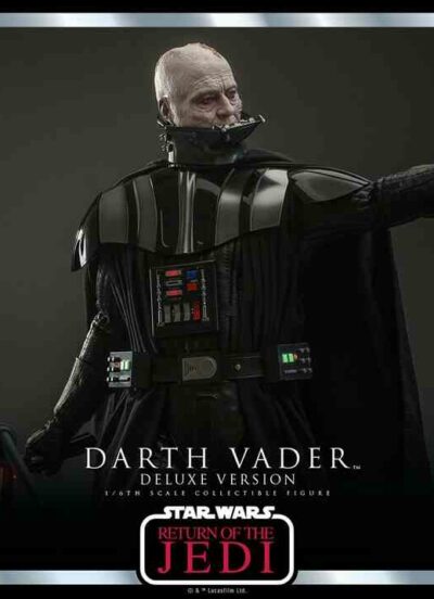 Il ritorno dello Jedi Darth Vader Deluxe Version Hot Toys Star Wars. Commemora il 40° anniversario di Star Wars: Il ritorno dello Jedi.