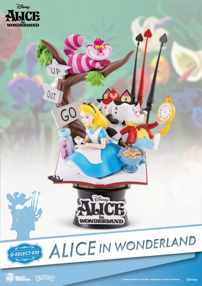 Alice in Wonderland Beast Kingdom D-Select PVC Diorama 15 cm