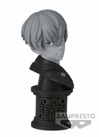 Tokyo Revengers Busti Faceculptures PVC Chifuyu Matsuno Ver. B From the anime series "Tokyo Revengers" comes this PVC bust. It stands approx. 11 cm tall.