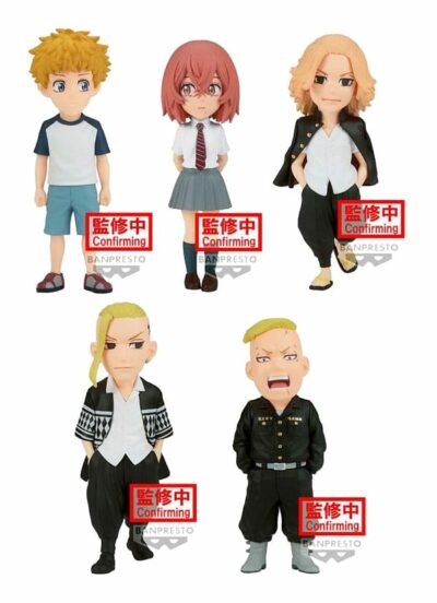 Tokyo Revengers World Collectible Mini Figures Battle of August From Banpresto's "World Collectible Figure" series comes this assortment of 12 PVC