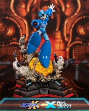 Mega Man First4Figures X4 Statue X Finale Weapon 45 cm Statue