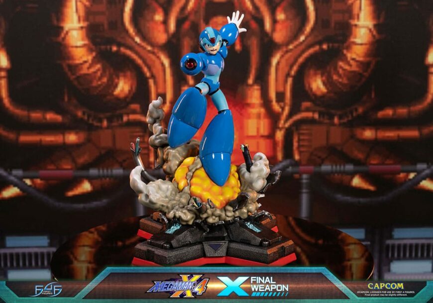 Mega Man First4Figures X4 Statue X Finale Weapon 45 cm Statue