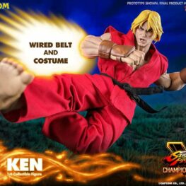 Ken Masters Iconiq Sutdios Street Fighter Action Figure 1/6