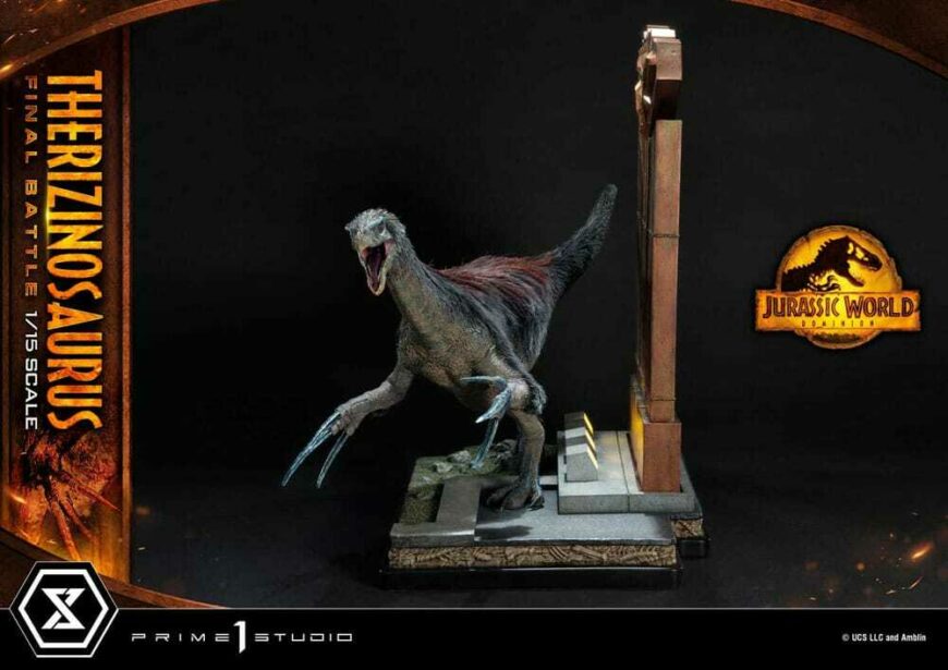 Jurassic World Therizinosaurus Legacy Museum Collection Statue. Prime 1 Studio è estremamente orgoglioso di presentarvi la collezione Legacy Museum.
