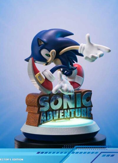 Sonic Collector Edition F4F Adventure Sonic The Hedgehog Statue
