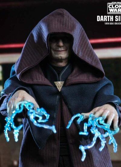 Darth Sidious Hot Toys Star Wars: The Clone Wars Collectible
