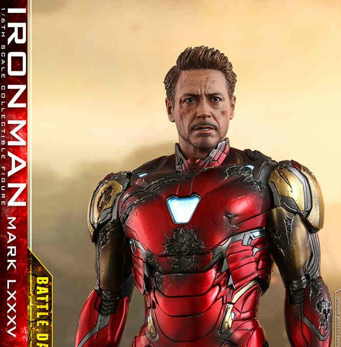 Iron Man Mark 85 Marvel: Iron Man MKLXXXV EX Diecast 1:6 Scale Figure Hot Toys