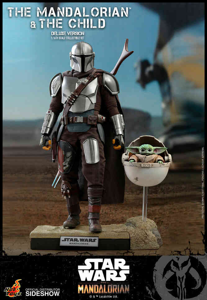 Star Wars The Mandalorian and The Child 1:6 Figure Set Hot Toys