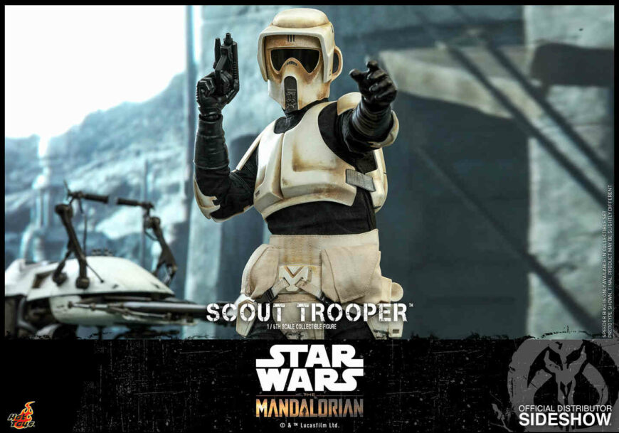 Scout Trooper Hot Toys Star Wars The Mandalorian 1:6 Scale