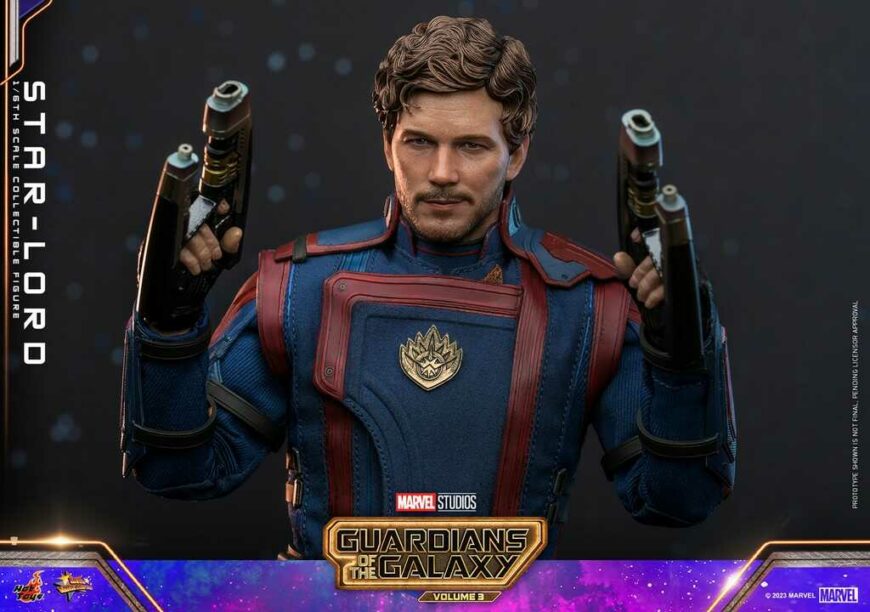Star-Lord Guardians of the Galaxy Vol.3 1:6 Scale Figure Hot Toys