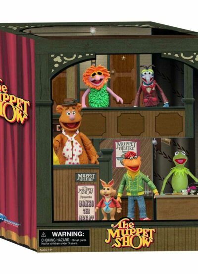 The Muppet Diamond Select Deluxe Figure Box Set Backstage