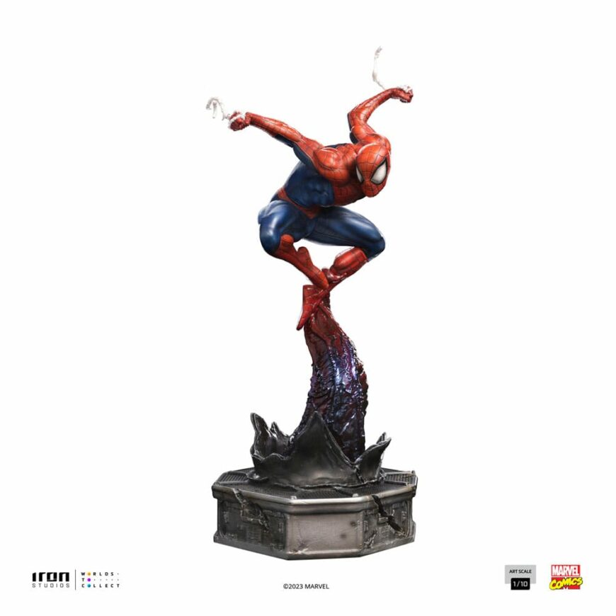 Spider Man Iron Studios 1/10 Marvel Art Scale Statue 1/10