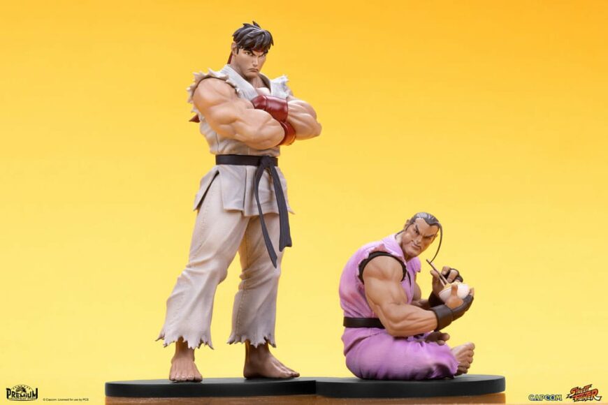 Street Fighter Ryu & Dan 18 cm PCS Statue in PVC 1/10