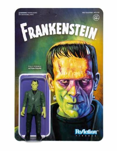 Frankenstein reaction figure Super7 Universal Monsters