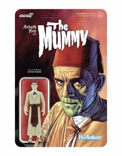 Super7 The Mummy Ardath Bey Universal Monster Reaction Figure