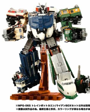Trainbot Kaen Takara Tomy Transformers Masterpiece MPG-06S