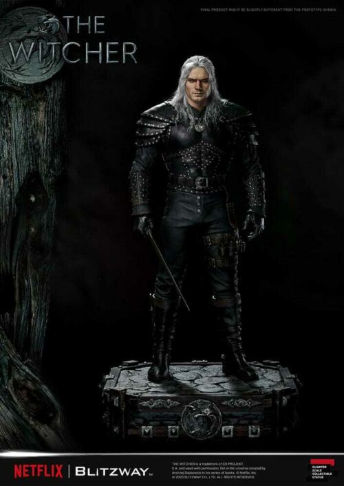 The Witcher Blitzway Superb Scale Statue 1/4 Geralt of Rivia