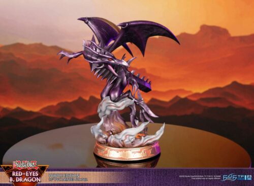 Yu-Gi-Oh First 4 Figures Red-Eyes B.Dragon Purple Edition