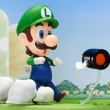 Luigi Super Mario Nendoroid Action Figure Luigi (4ª manche) 10 cm