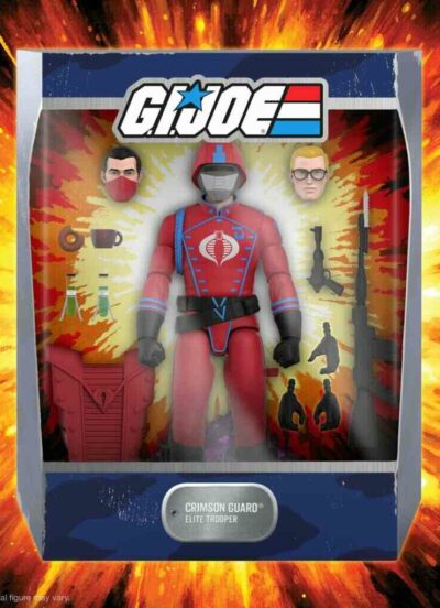 Super7 G.I.Joe Cobra Cromson Guard Af Action figure Ultimate W5 