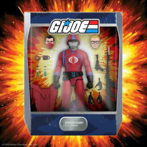 Super7 G.I.Joe Cobra Cromson Guard Af Action figure Ultimate W5 