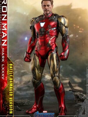 Iron Man Mark LXXXV Battle D. Hot Toys Avengers: Endgame