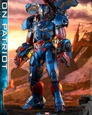 Iron Patriot Hot Toys Avengers: Endgame Diecast Action Figure 1/6