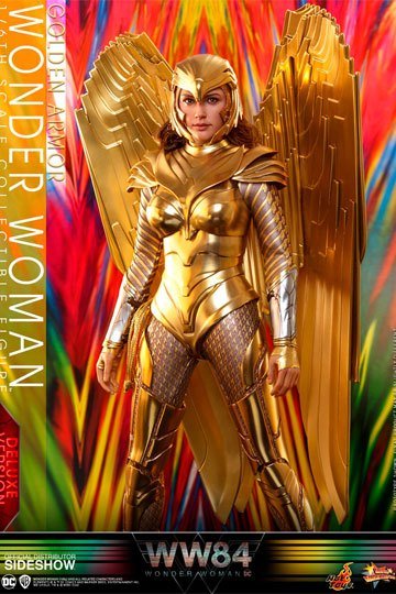 Wonder Woman Golden armor Hot Toys 1984 30 cm Deluxe V.