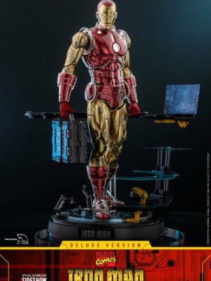 Hot Toys Marvel Origins Iron Man Collection Comic Masterpiece DX