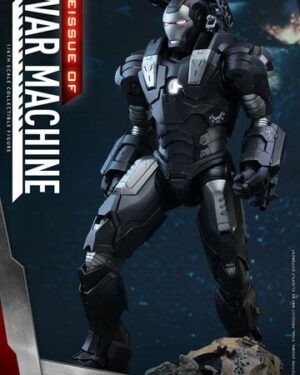War Machine Hot Toys Iron Man 2 Movie Masterpiece Action Figure