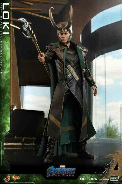 Loki 31 Hot Toys Avengers: Endgame Movie Masterpiece 1/6