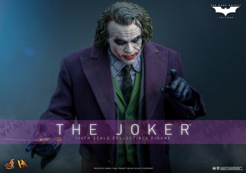 Joker TDKN Hot Toys DC Comics Il Cavaliere Oscuro The Dark Knight