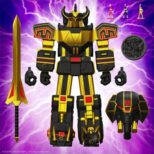 Megazord Black/Gold Super7 Power Rangers Ultimates Action Figure
