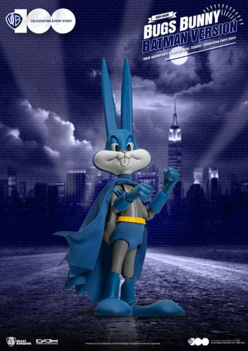 Bugs Bunny Beast Kingdom Batman Version Dynamic 8ction Heroes Action Figure 1/9 100th Anniversary of Warner Bros. Studios